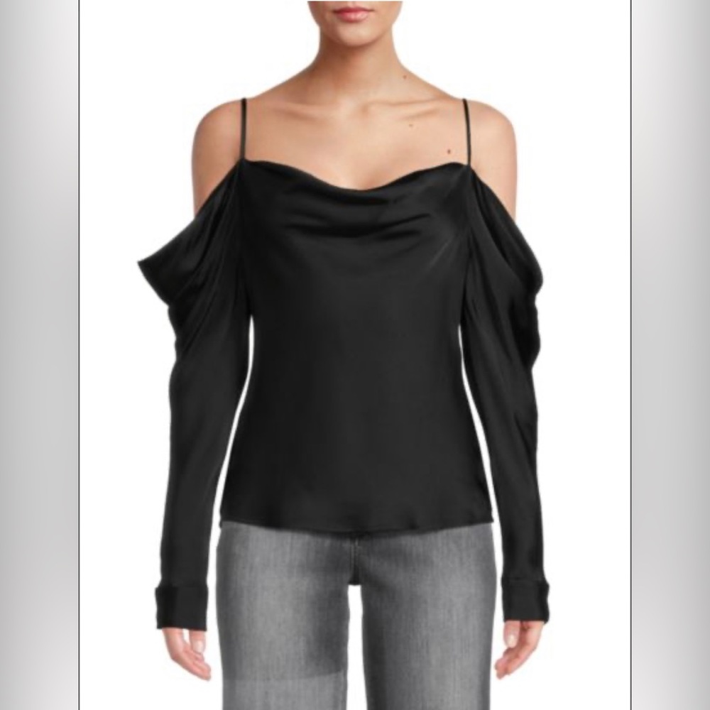 L’Agence Zion Cold Shoulder Top- Sz Medium